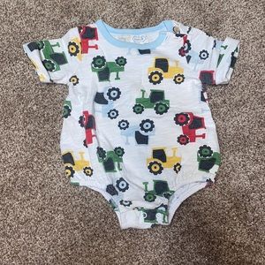 Mud pie Tractor Onesie